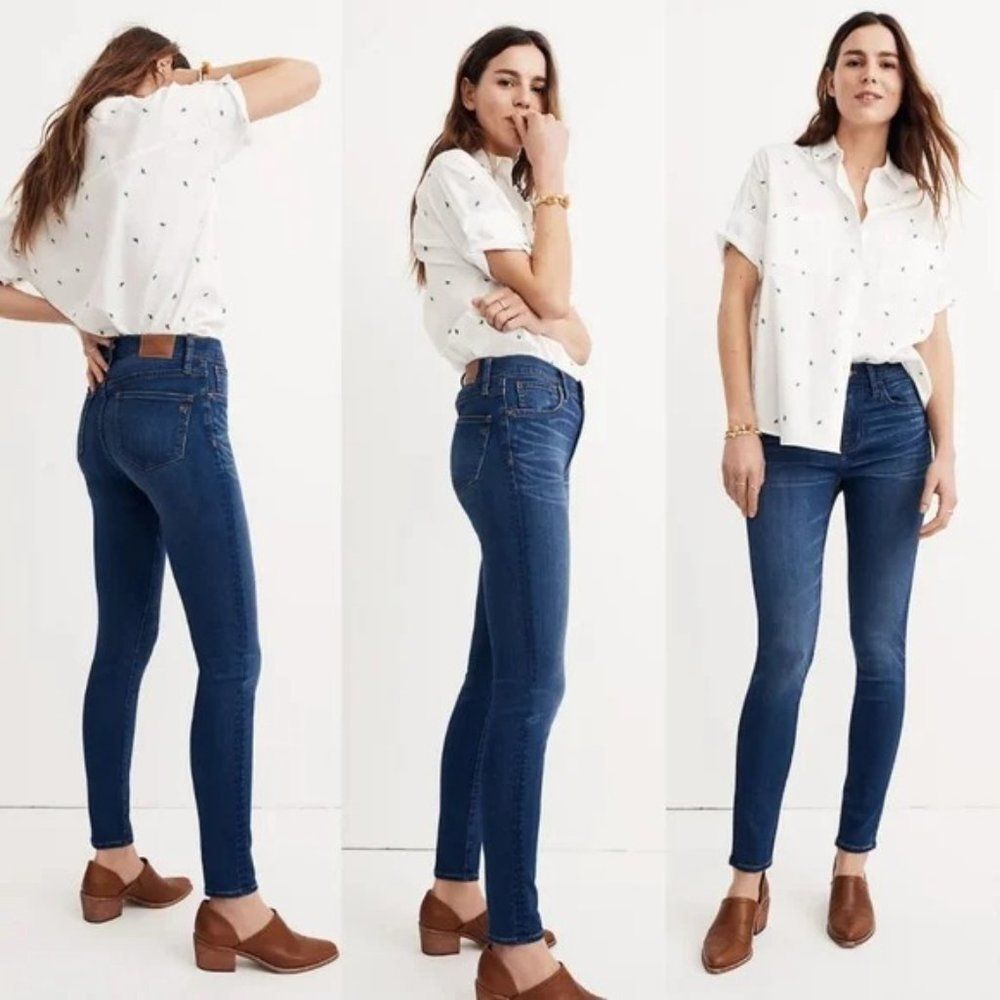 MADEWELL Roadtripper Jeans High Rise Orson Wash H5804 Stretch Denim Sz 28